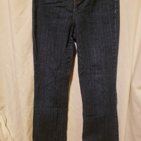 Style & Co Tummy Control Boot Cut Dark Blue Jeans - Picture 8 of 11